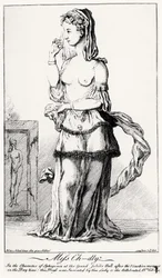 Elizabeth Chudleigh (1720-88) habillée en Iphigénie